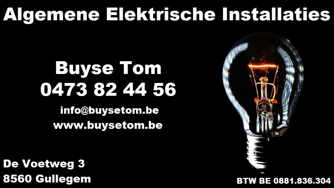 Installatie Tom Buysse logo